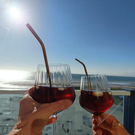 La Terrasse Du Grand Bleu A Wimereux Esterno foto